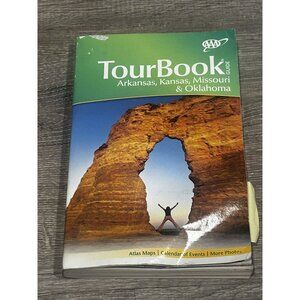AAA Arkansas Kansas Missouri Oklahoma Travel Guide Road Map Tourbook 2013